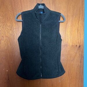 Old Navy Dark Gray Fleece Vest